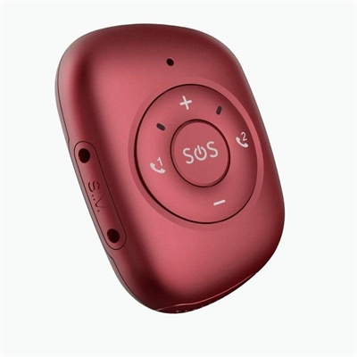Leotec Tracker anti perdida GPS 4G SOS Rojo